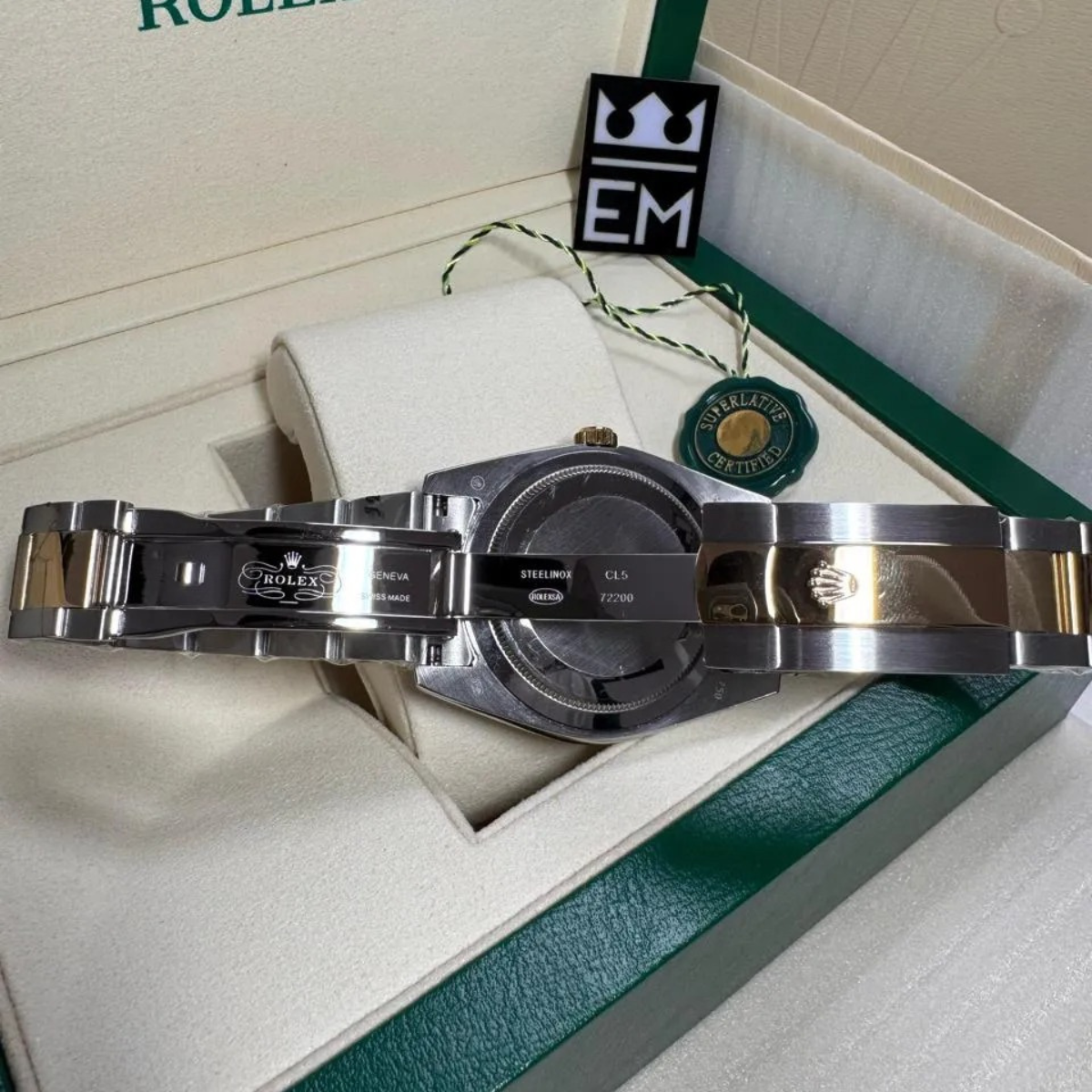 Rolex Datejust 41 – White Dial – Rolesor