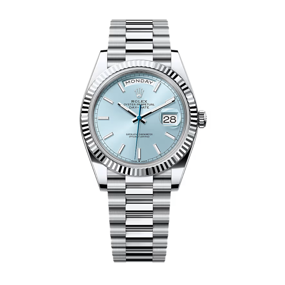 Rolex Day-Date 40 – Ice-Blue Dial